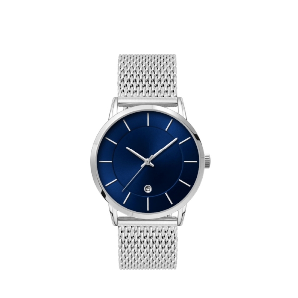 Horloge Paris Blauw met bedrukking
