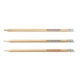 Geslepen HB potlood met gum Pencil