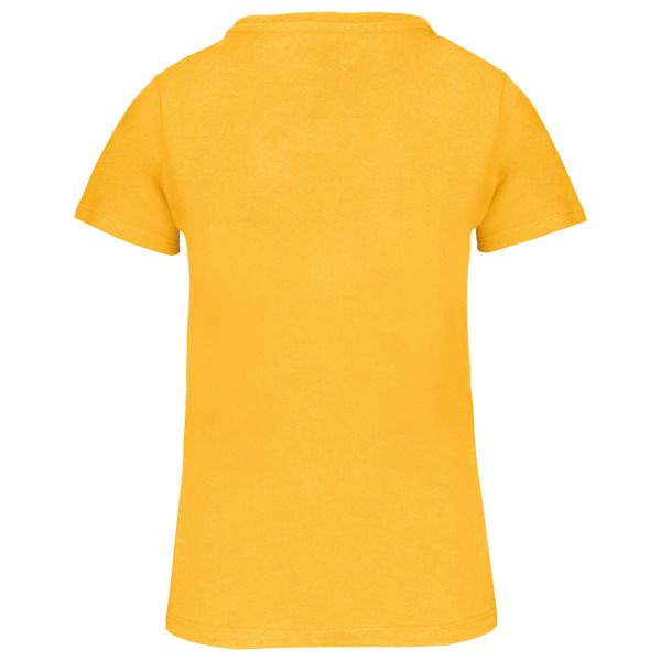 Dames-t-shirt BIO150 ronde hals Yellow XS