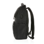 Swiss Peak AWARE™ RPET Voyager 15.6" laptop backpack, black