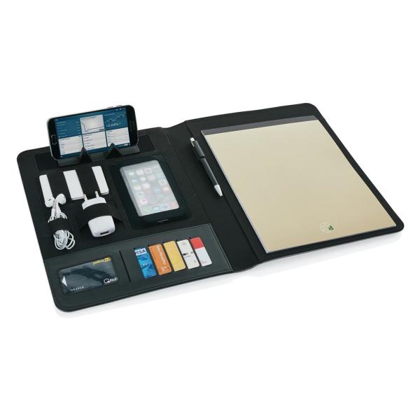 Deluxe tech portfolio, zwart Deluxe tech portfolio, zwart