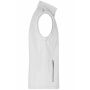 Men's Promo Softshell Vest - white/white - S