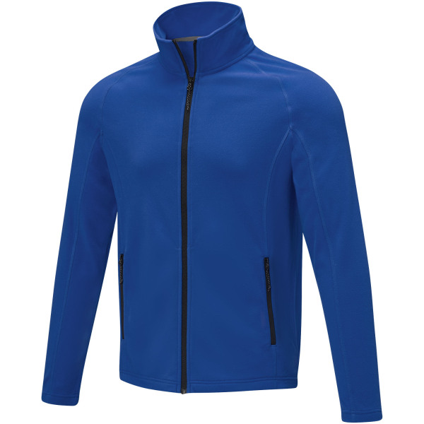 Zelus men's fleece jacket - Blue - 3XL
