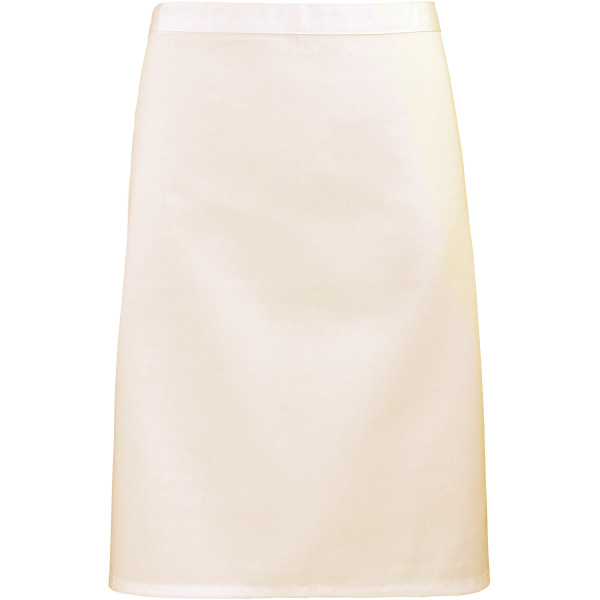 'Colours' Mid Length Apron Natural One Size