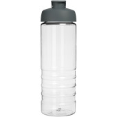 H2O Active® Treble 750 ml sportfles met kanteldeksel - Transparant/Grijs