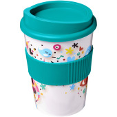 Brite Americano® Medio 300 ml beker met grip - Aqua