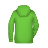 Ladies' Zip Hoody - lime-green - 3XL