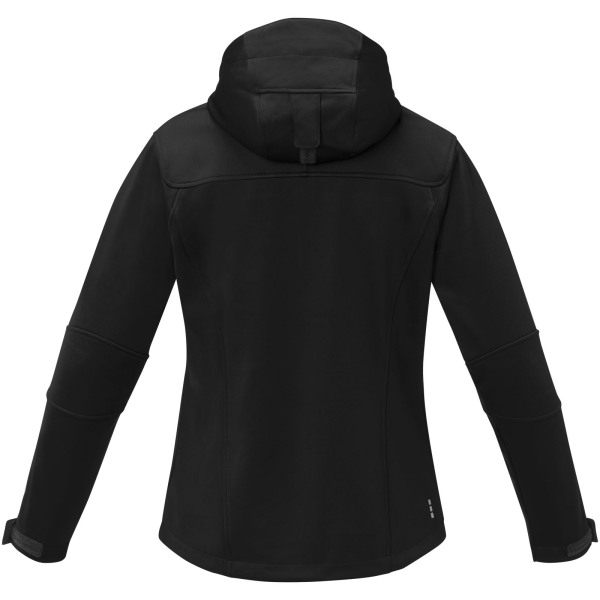 Match women's softshell jacket - Solid black - XS