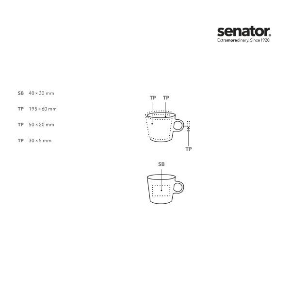 senator® Fancy Cafe Porseleinen mok