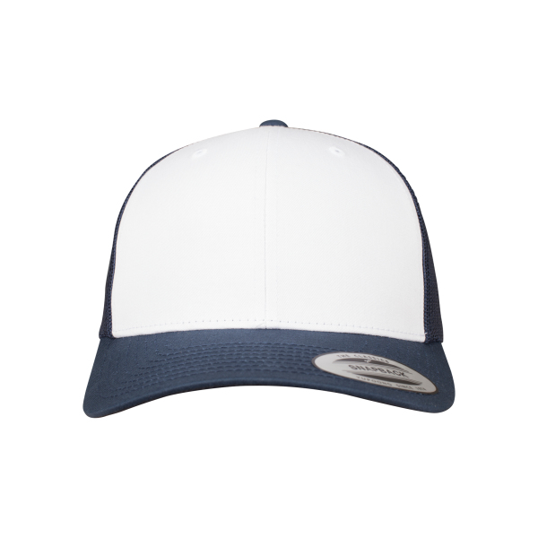 Pet Retro Trucker Colored Front NAVY / WHITE One Size