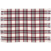 Polyester chenille (285 gr/m²) deken Ayana rood