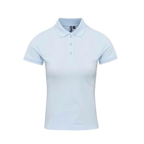 Ladies Coolchecker® Plus Piqué Polo Shirt, Light Blue, XXL, Premier