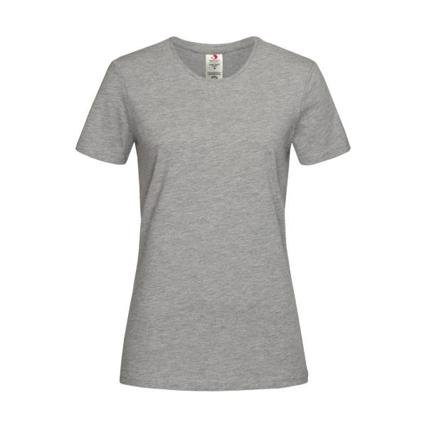 Classic-T Organic Fitted Women - Grey Heather - XL
