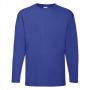 FOTL Valueweight Longsleeve T, Royal Blue, M