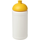 Baseline® Plus 500 ml drikkeflaske med kuppelformet låg - Hvid/Gul