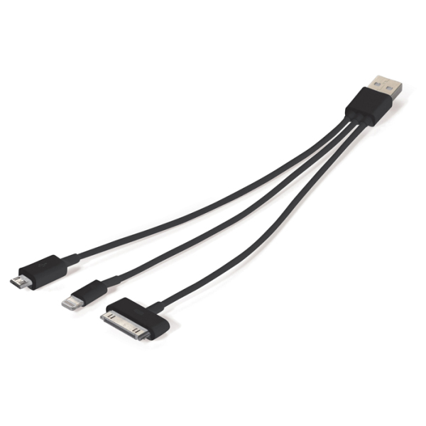 USB connector 3-in-1