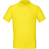 Men's organic polo shirt Solar Yellow L