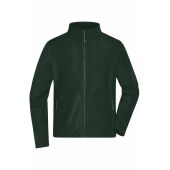 Men's Fleece Jacket - dark-green - M