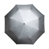 miniMAX - Opvouwbaar - Handopening - Windproof -  100 cm - Zwart / Zilver