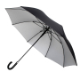 Falcone - Grote paraplu - Automaat - Windproof -  120cm - Zwart / Zilver
