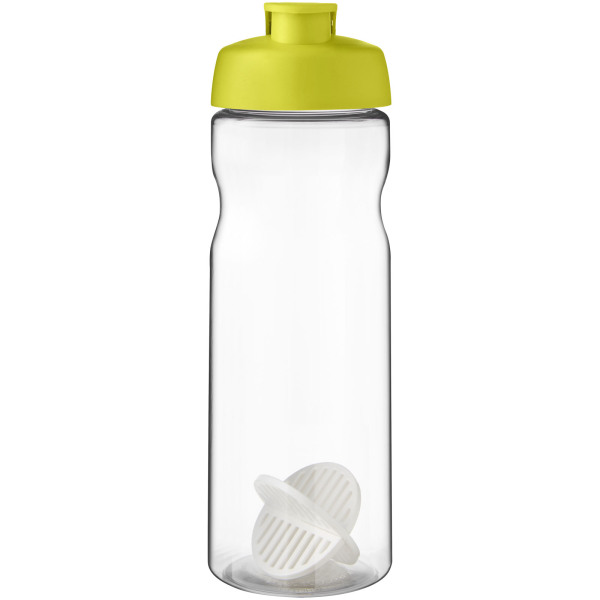 H2O Active® Base 650 ml shaker bottle - Lime/Transparent