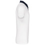 Tweekleurige herenpolo jersey White / Navy 3XL
