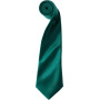 'Colours' Satin Tie Bottle Green One Size