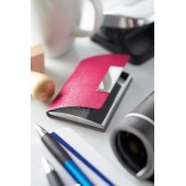 ATLAS - Visitekaarthouder magenta