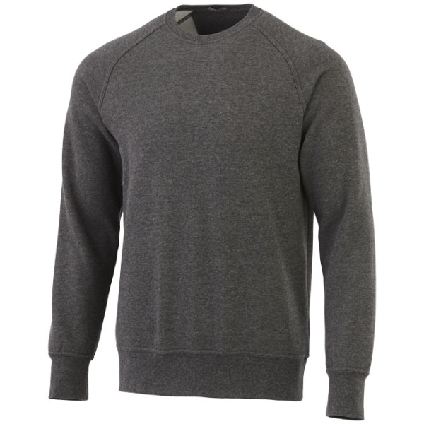 Kruger unisex sweater met ronde hals - Charcoal - M