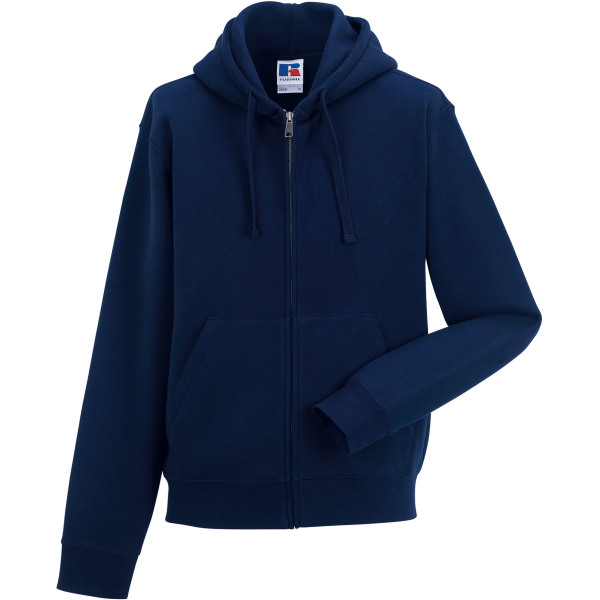 Authentic Full Zip Hooded Sweatshirt French Navy XL