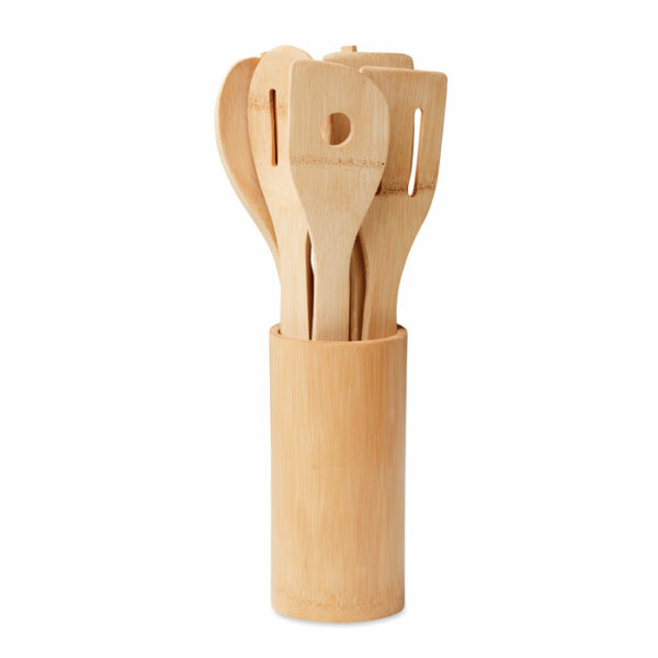 KYA - Bamboo kitchen utensils set