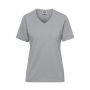 Ladies' BIO Workwear T-Shirt - grey-heather - M