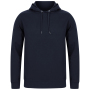 Ecologische unisex sweater met capuchon Navy L