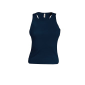 Angelina - Dames Racerback Navy L