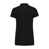L&S Polo Basic Mix SS for her black L