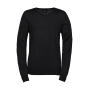 Men's V-Neck Sweater - Black - S