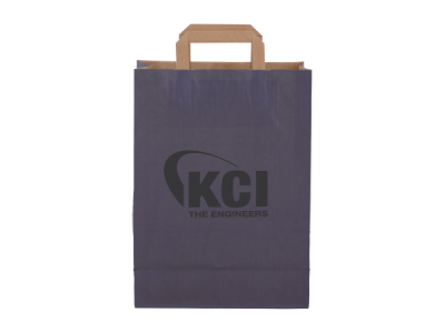 Papieren tas met plat hengsel 220x280x100 mm Papieren tas met plat hengsel 220x280x100 mm
