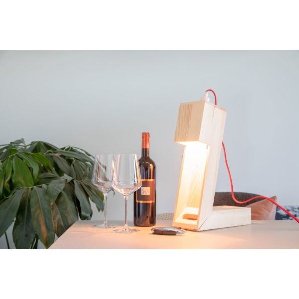 Rackpack WineLight – wine gift box AND a lamp in one !