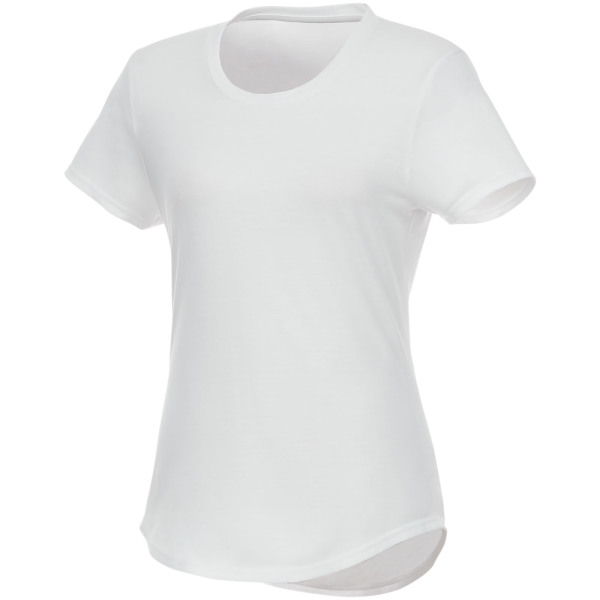Jade GRS gerecycled dames t-shirt met korte mouwen - Wit - XXL