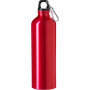 Aluminium flask Gio red