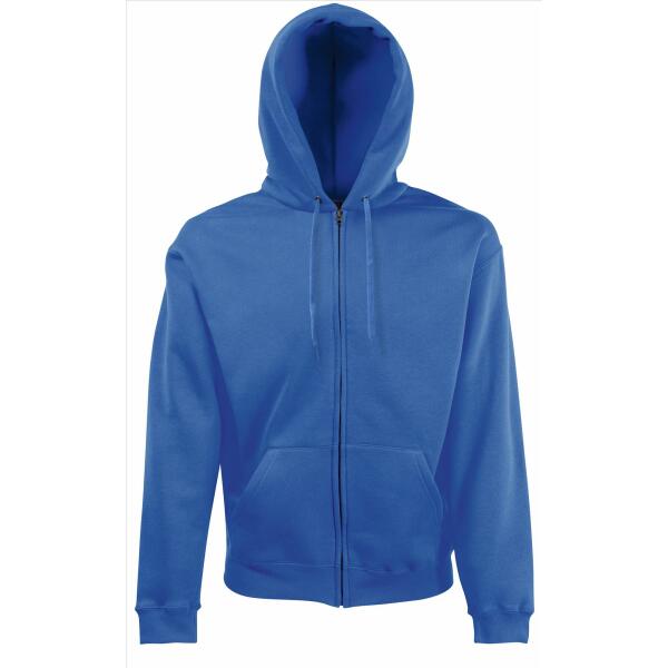FOTL Premium Hooded Sweat Jacket, Royal Blue, XXL