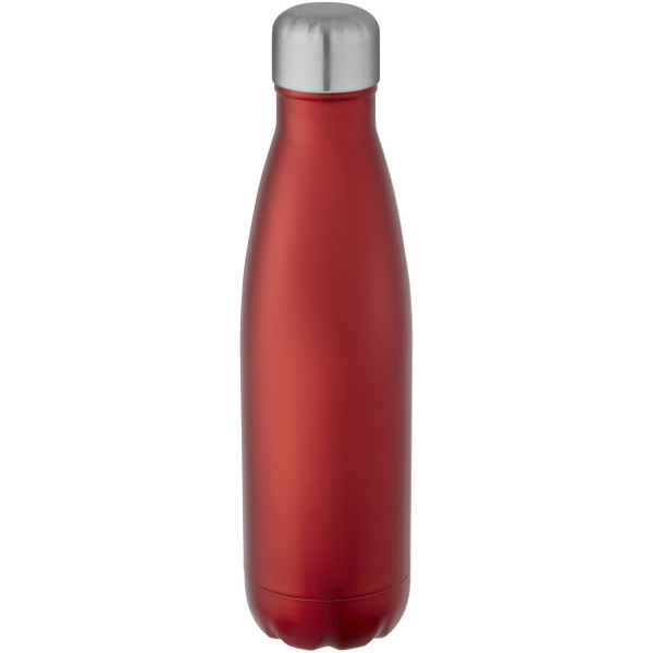 Cove 500 ml vacuum insulated stainless steel bottle - Red