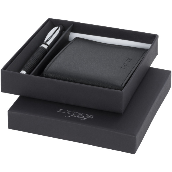 Baritone balpen/portefeuille cadeauset