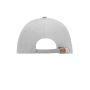 MB024 6 Panel Sandwich Cap - light-grey/black - one size