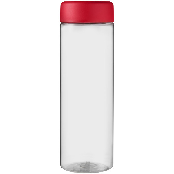 H2O Active® Vibe 850 ml screw cap water bottle - Transparent/Red