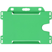 Vega kunststof badgehouder - Groen