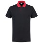 Poloshirt Contrast Outlet 201004 Navy-Red XXL
