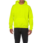 Gildan Sweater Hooded HeavyBlend for him Safety Green S