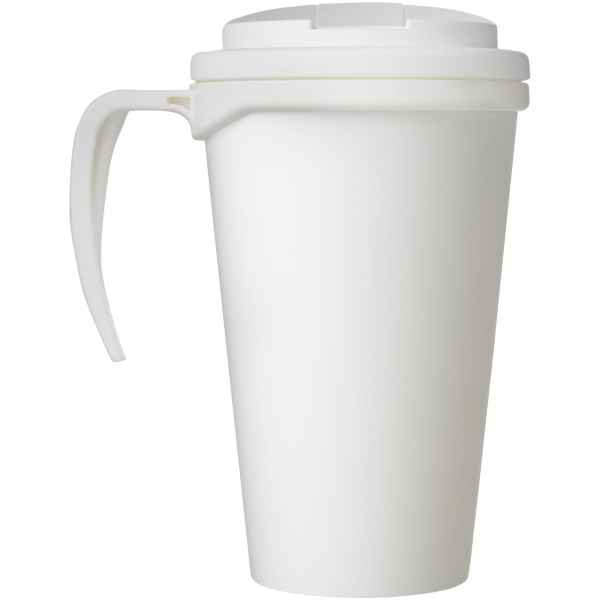 Americano® Grande 350 ml mug with spill-proof lid - White