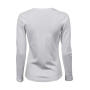Ladies LS Interlock T-Shirt - Navy - L